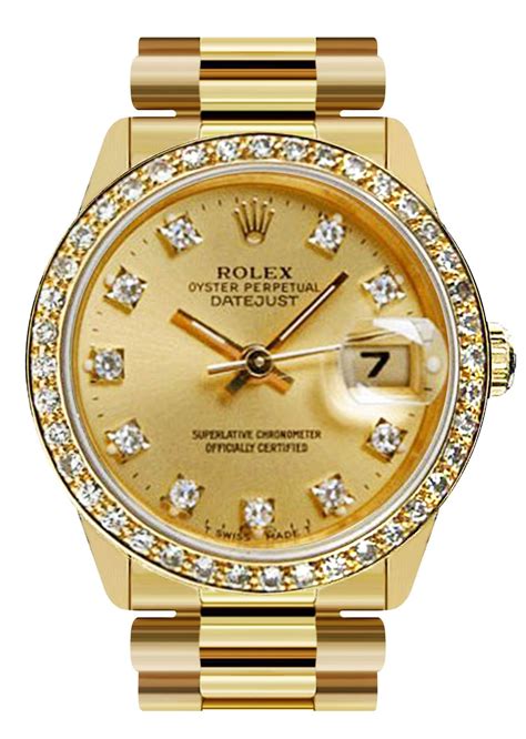 Rolex gold watch for women